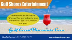 Gulf Shores Entertainment | Call 251 200 1411 | gulfcoastdiscounts.com