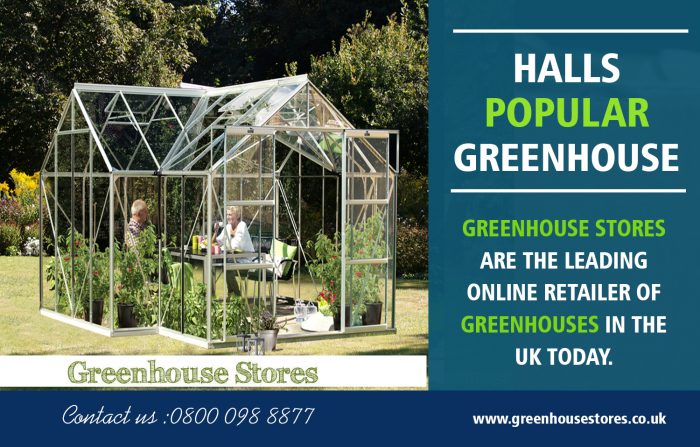 Halls Popular Greenhouse | 800 098 8877 | greenhousestores.co.uk