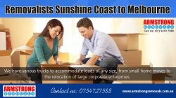 Removalists Sunshine Coast to Melbourne | Call – 0754727588 | armstrongremovals.com.au
