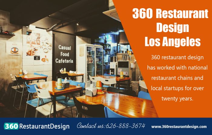 360 Restaurant Design Los Angeles