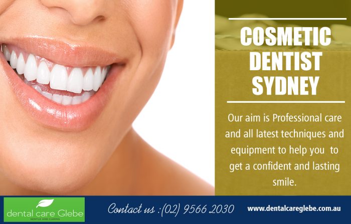 Cosmetic dentist Sydney | Call – 02 9566 2030 | www.dentalcareglebe.com.au