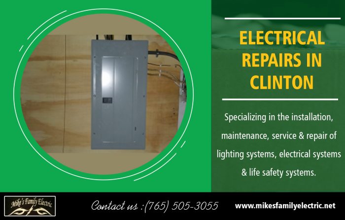Electrical repairs in Clinton