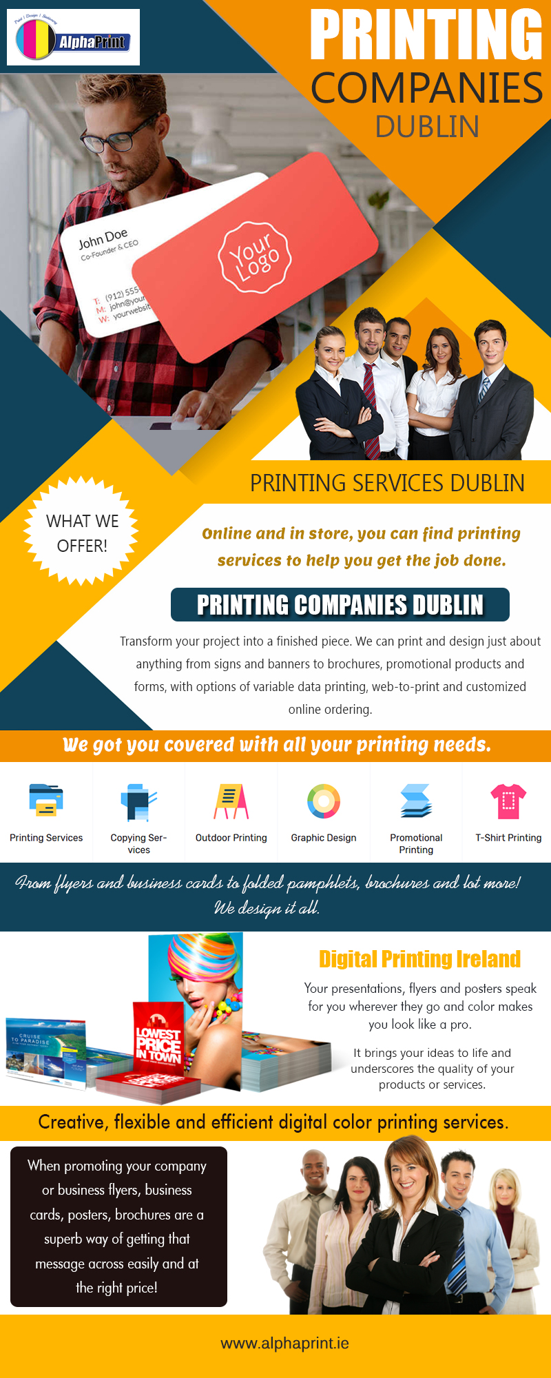 Printing Company Dublin | Call – 01 426 4844 | alphaprint.ie