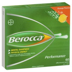Berocca Energy Vitamin Orange Effervescent Tablets 60 pack