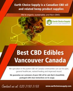 Best CBD Edibles Vancouver Canada | earthchoicesupply.com