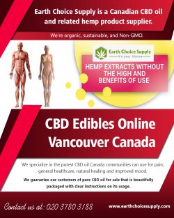 Buy CBD Canada Vancouver Canada | earthchoicesupply.com