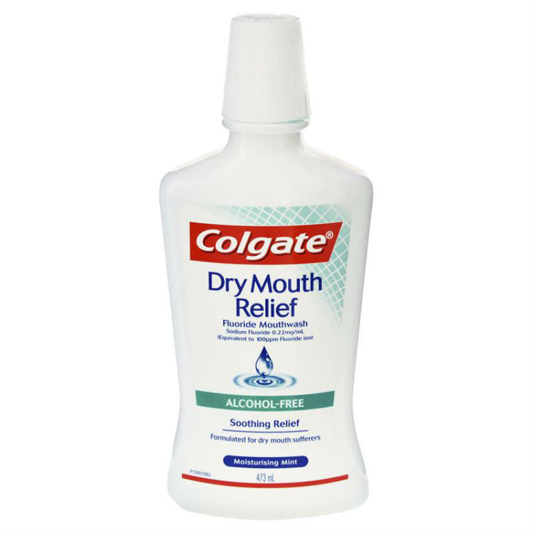 Colgate Dry Mouth Relief AlcoholFree Mouthwash 473mL Social Social Social Social Social Social