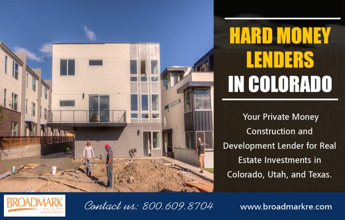 Hard Money Lenders Colorado