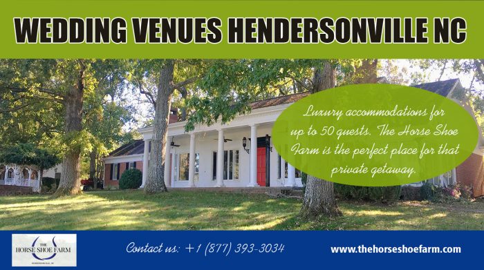 Wedding Venues Hendersonville NC | Call – 828-393-3034 | thehorseshoefarm.com