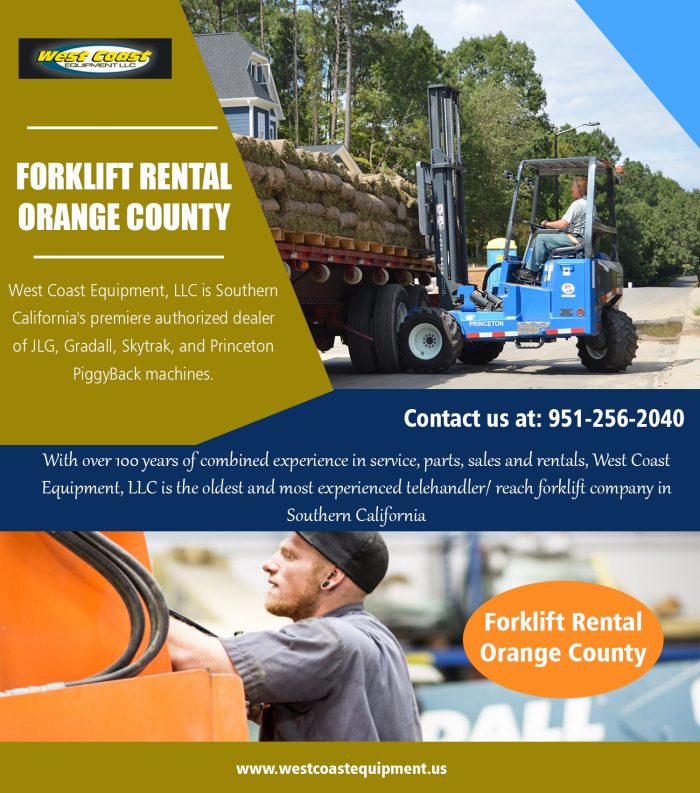 Forklift Rental Orange County||westcoastequipment.us||1-9512562040