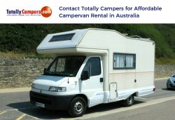Contact Totally Campers for Affordable Campervan Rental in Australia