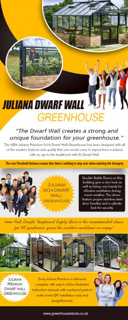Juliana Dwarf Wall Greenhouse