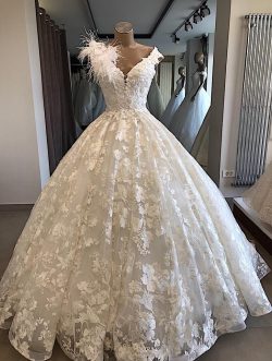 Elegante Brautkleider Prinzessin | A Linie Hochzeitskleid Günstig Online