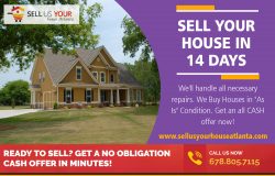 Sell Your House in 14 Days|www.sellusyourhouseatlanta.com|6788057115
