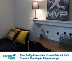Rent Fully-Furnished, Comfortable & Safe Student Housing in Peterborough
