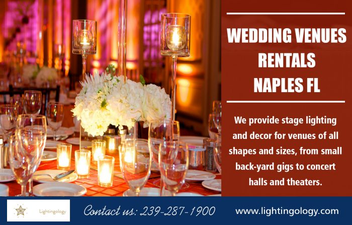 Wedding venues rentals Naples FL
