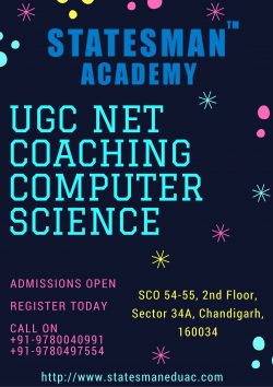 UGC NET Computer Science Coaching Chandigarh
