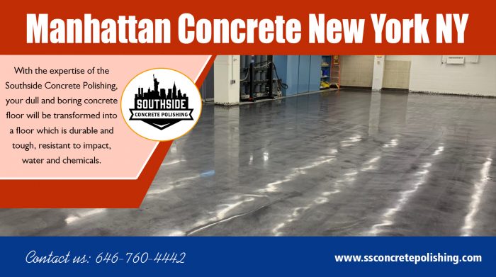 Manhattan concrete new york NY