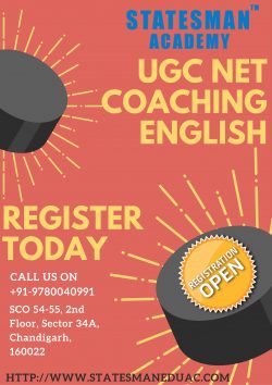 UGC NET English Exam Coaching