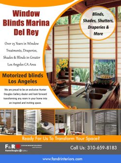 Window blinds Marina Del Rey