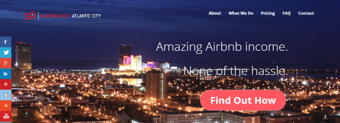 Airbnb property management Atlantic City