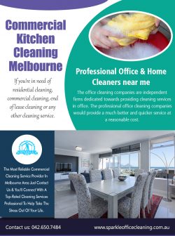 Commercial Kitchen Cleaning Melbourne
