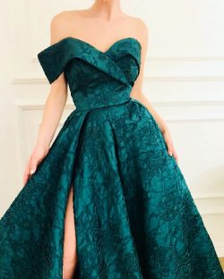 Chic Abendkleider Lang Günstig Kaufen | Grünes Abendkleid