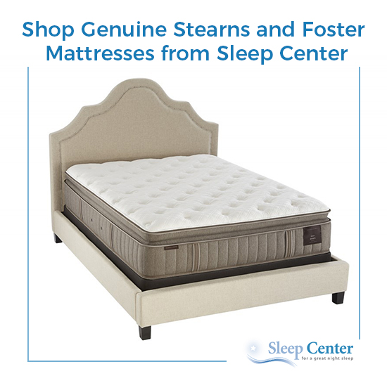 Shop Genuine Stearns and Foster Mattresses from Sleep Center
