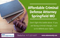 Affordable Criminal Defense Attorney Springfield MO