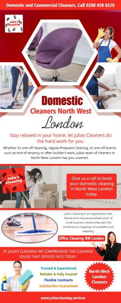 Domestic cleaners North West London