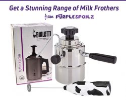 Get a Stunning Range of Milk Frothers from PurpleSpoilz