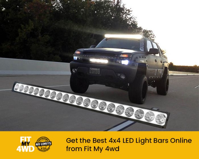 Get the Best 4×4 LED Light Bars Online from Fit My 4wd