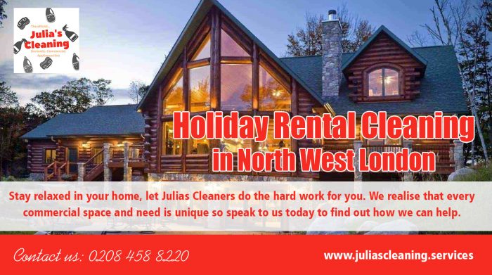 Holiday rental cleaning North West London
