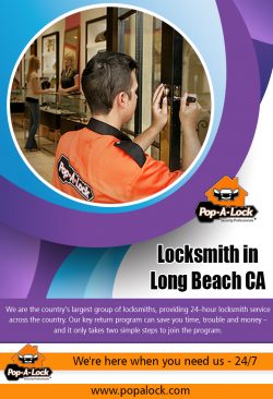 Locksmith in Long Beach CA | 4234996266 | popalock.com