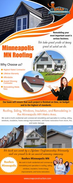 Minneapolis MN Roofing | Call us 6123337627 | snapconstruction.com