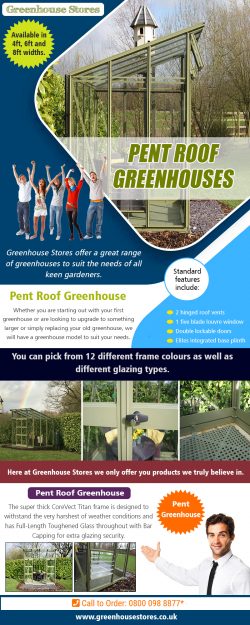 Pent Roof Greenhouses