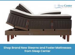 Shop Brand New Stearns and Foster Mattresses from Sleep Center