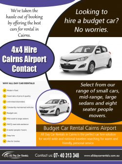 4×4 Hire Cairns Airport Contact