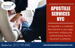 Apostille Services NYC