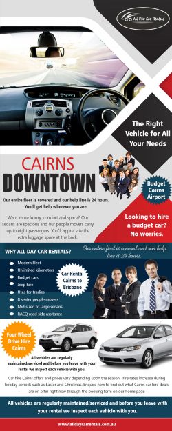 Cairns Downtown | Call -740-313-348 | alldaycarrentals.com.au