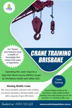 Crane Training Brisbane