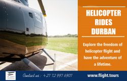 Helicopter Rides in Durban | Call – 27729976907 | www.flight.tours