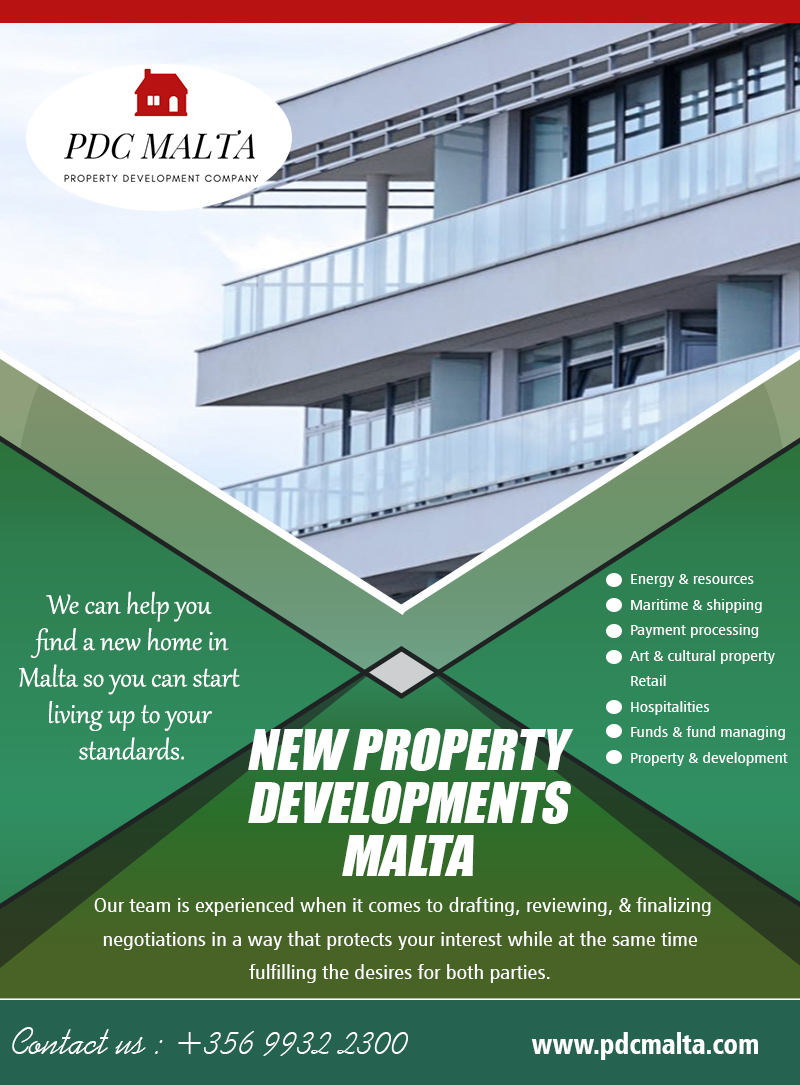 New Property Developments Malta Call 356 9932 2300
