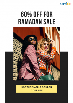 Elabelz Ramadan SALE Save Up to 60% on Shopping