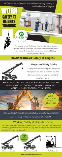 Work Safely at Heights Training