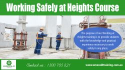 Working Safely At Heights Course