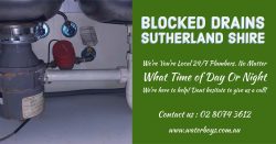 Blocked Drains Sutherland Shire