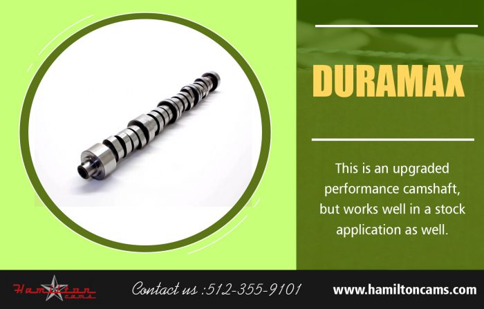 Duramax | Call – 512-355-9101 | hamiltoncams.com
