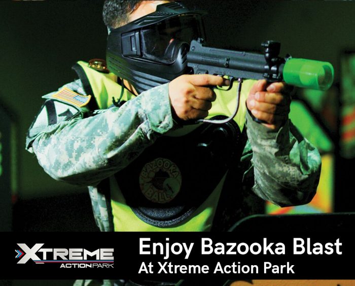 Enjoy Bazooka Blast at Xtreme Action Park