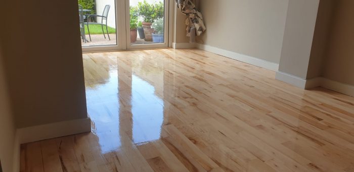 Floor Sanding & Clear Varnish